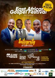 Integrity Gospel Concert yahumuye! Amatike y'igitaramo cya Alex Dusabe ari kugurishwa hirya no hino muri Kigali