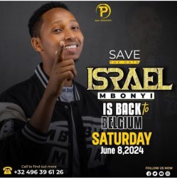 Igitaramo cya Israel Mbonyi mu Bubiligi kirabura iminsi mike