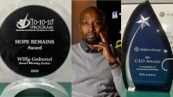 Willy Gakunzi received a great Award after winning the CEO Award 