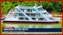 Ubwato bwa Hotel y'inyenyeri 5 bwitwa 'Kivu Queen Uburanga' bwari bumaze igihe bwubakwa bwashyizwe mu Kivu-VIDEO