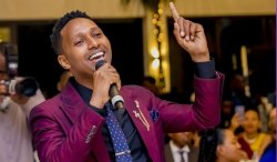 Israel Mbonyi yakoze ibitangaza mu bukwe bwa The Ben na Pamela bwahejwemo inzoga