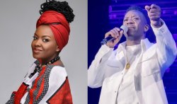 Nyuma yo gukurirwaho igikuta, Tonzi akomereje ibigwi muri Trace Awards ku gatuti kamwe na Benjamin Dube