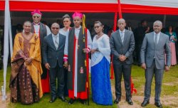 EAR: Ibyo Minisitiri Musabyimana yavugiye mu muhango wo kwimika Musenyeri Nshimyimana Christophe