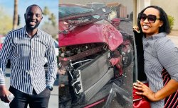 Amashimwe arabyigana muri Tumaini Byinshi nyuma y'uko umugore we arokotse impanuka ikomeye