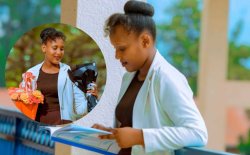 Uwase Celine ukunzwe mu ndirimbo "Umugambi" ari mu byishimo byo gusoza Kaminuza mu Icungamari-PHOTOS