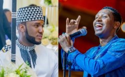 Mbonyi witezweho ibitangaza mu bukwe bwa The Ben yavuguruye indirimbo ye yo mu 2014 ayiririmba mu Giswahili