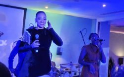 Aline Gahongayire yakoreye igitaramo cya mbere mu Bubiligi