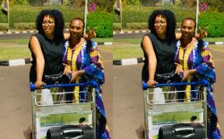 Mwiza Claudine wo muri Alarm Ministry yageze i Burayi