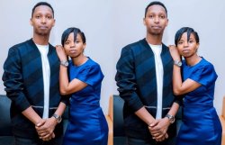 Ifoto ya Israel Mbonyi na Esca Fifi yakunzwe cyane kuri Twitter, umwe ati 'mubivuge neza twinywere imitobe pe'