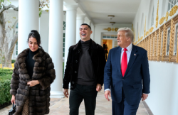 Umubano wa Cristiano Ronaldo na Donald Trump bahuriye muri White House uvuze iki ku isi ya gikristo?