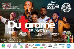 Imana ntitinza isezerano! Alexis Dusabe, James & Daniella, Josh na Dominic basubukuriye cya gitaramo muri Kigali Pèle Stadium