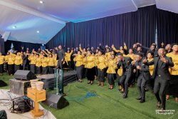 Holy Nation Choir made a comeback after 7 months with the release of the song "Akira" which is popular