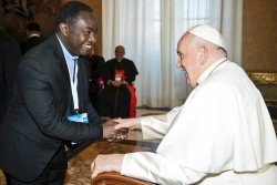Umuyobozi Mukuru wa ICK yahuye na Papa Francisco 