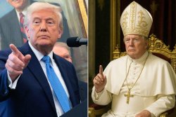 Inzozi Trump yarose ku manywa zo kuba Papa usimbura Papa Francis zisobanuye iki? Benshi barakaye!