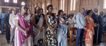 Louise Mushikiwabo uyobora OIF yitabiriye Misa yo gusabira Mgr Alexis Kagame