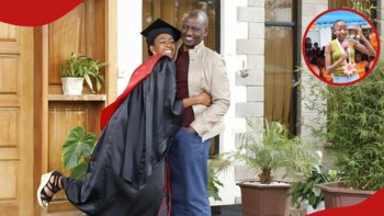 Umukobwa wa Perezida Ruto yagaragaye yambaye akagenzura isukari mu mubiri – Akeneye gusengerwa