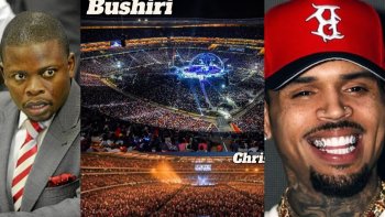 Afrika y'Epfo: Prophet Bushiri yijunditse abanyamakuru kubera gushimagiza igitaramo cya Chris Brown 