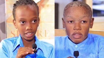 Mu kwizihiza imyaka 13 Helvine yasangiye n'abana 90 anibutsa ko Mugisha agikeneye imiti ihenze