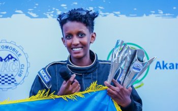 Huye Rally 2023: Miss Kalimpinya witwaye neza yahishuye ko yahuye n'imbogamizi y'imodoka itari ku rwego rwiza