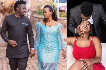 Ronnie yanezerewe adudubiza Igifaransa mu gushima Imana ko yasezeranye na Phiona wamutwaye umutima-PHOTOS