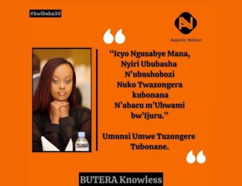 Kwibuka30: Butera Knowless yasabye Imana kuzongera kubonana n'abazize Jenoside yakorewe Abatutsi