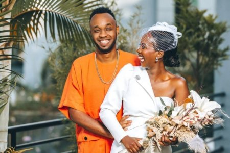 Injira mu bukwe bwa Eddie Mico na Linda, Couple y'aba Producers, Abahanzi n'Inzobere mu Muziki 