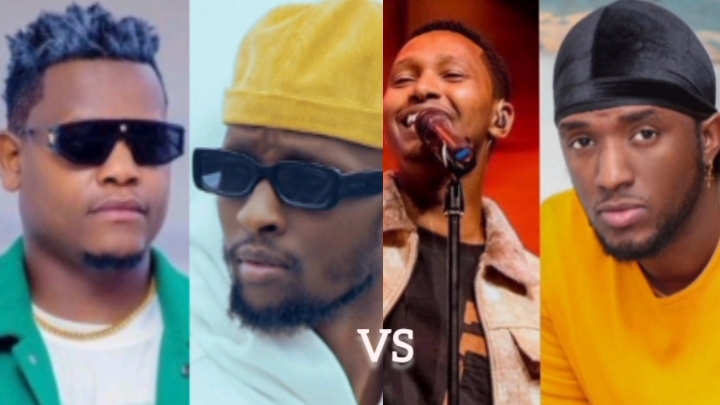 Indirimbo ya Bruce Melodie na Meddy, The Ben na Israel Mbonyi zatangiye guhanganishwa zitarasohoka