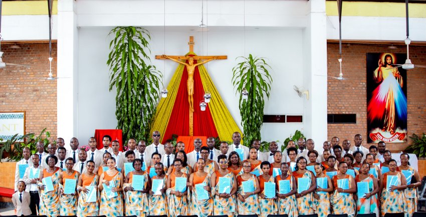 Korali Ubumwe ya Ste Michel yizihije imyaka 36 mu murishyo w'indirimbo 