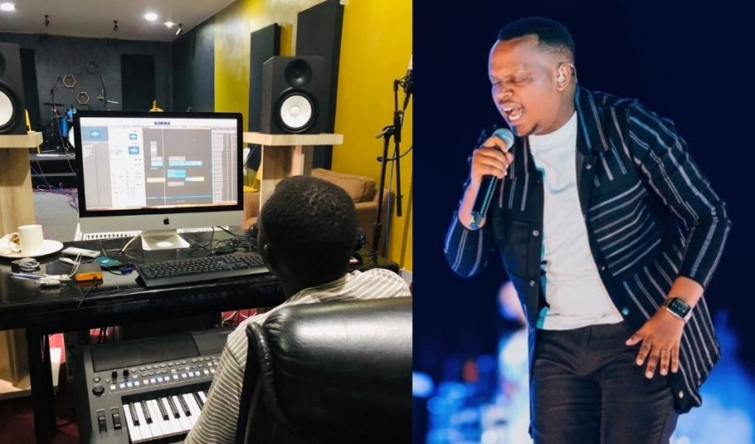 BEACON STUDIO yavuzwe imyato na Danny Mutabazi wayikoreyemo indirimbo ye nshya "TURIRIMBE" iri kunyeganyeza Kigali-VIDEO