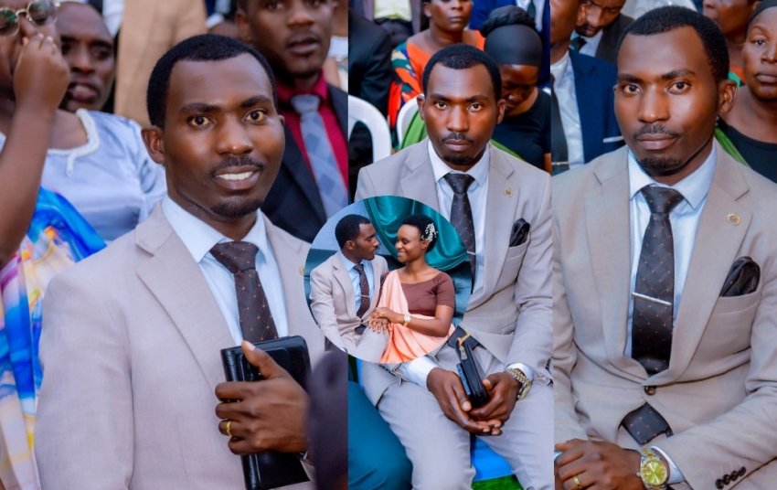 Imana ibirimo! Nyuma yo guhabwa inkoni y'ubudiakoni, Eric Cyamika yahaye impanuro abaririmbyi ba Horeb Choir