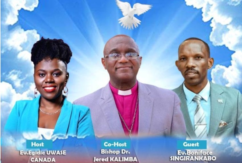 The crusade in which Pastor Théogene was to preach in Muhanga was given the privilege of bowing down to him