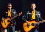 Dominic mu ifuhe nk'irya Finehasi yahuguye Emmy ku bw'indirimbo "Yarakibirinduye" ibyinitse nk'izo mu kabari