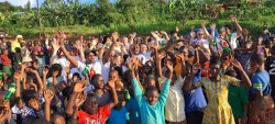 England's Audacious Church visits Inkurunziza in Rwanda, help the needy and build a Basketball court-100 PHOTOS