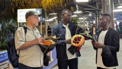 Maurice Ndatabaye wa Power of the Cross yazanye n'Umunyamerika gusura u Rwanda no mu mishinga itandukanye