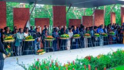 AEBR Kacyiru yibutse Jenoside yakorewe Abatutsi, Bishop Ndayambaje agenera ubutumwa urubyiruko n'abanyamadini