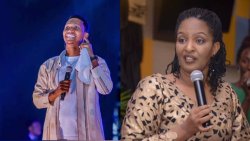 Israel Mbonyi and Apostle Mignonne arrived in England for evangelistic work