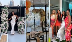 Miss Rwanda 2020 Naomie Nishimwe had a "Bridal Shower" in the City of Dubai