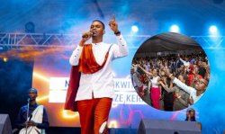 Josh Ishimwe yakuriwe ingofero mu gitaramo cye cya mbere "Ibisingizo bya Nyiribiremwa" kitabiriwe mu buryo butangaje