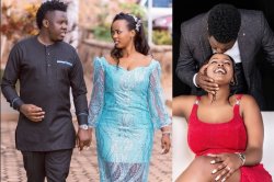 Ronnie yanezerewe adudubiza Igifaransa mu gushima Imana ko yasezeranye na Phiona wamutwaye umutima-PHOTOS