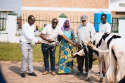 Lives Changed: Power of the Cross Ministries Donates Cows to Four Vulnerable Kamonyi Residents