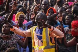 Uganda: Many tears in saying goodbye to Ev. Dana Morey at the end of “Miracle Gospel Celebration” in Pallisa