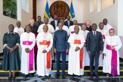President Kagame Meets African Catholic Church Leaders, Urges Unity and Reconciliation Across the Continent