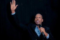 We Want More Of Jesus In Comfort My People International - Pastor Willy Rumenera after a charity activity and Pastors Conference