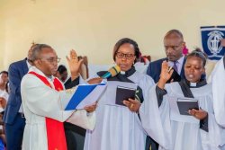 Mutakwasuku Yvonne, Ex-Mayor of Muhanga District was assigned duties in Anglican Church