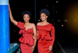 Hyguette na Cynthia bifashishije Ntacyadutanya ya Dominic Ashimwe batanga ubutumwa bw'amahoro