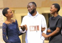 Before Irene Murindahabi went to Canada left the new recorded songs of Vestine and Dorcas