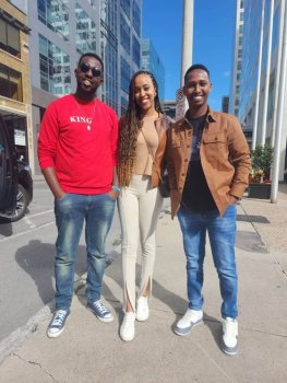 Miss Doriane, Israel Mbonyi na Nice Ndatabaye bahuriye muri Canada