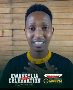 Israel Mbonyi yemeje ko azaba ari mu gitaramo cya Pasika ‘Ewangelia Easter Celebration' kizabera muri BK Arena