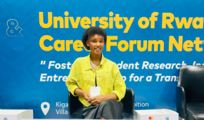 Alicia Ufitimana yatsindiye Miliyoni 7 Frw hamwe na bagenzi be 4 bahuje umushinga 'Kivu Crunch' - PHOTOS