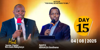 Apôtre Serukiza Sosthène wa Guerison des Âmes yatumiwe mu giterane cya ADEPR